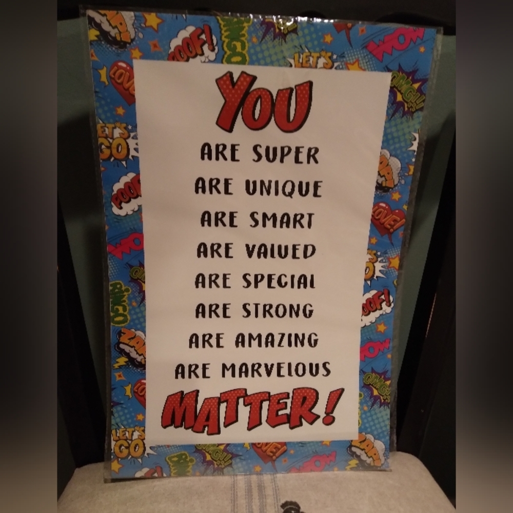 Class Rules & Affirmations 12 x 18 Poster 6pk